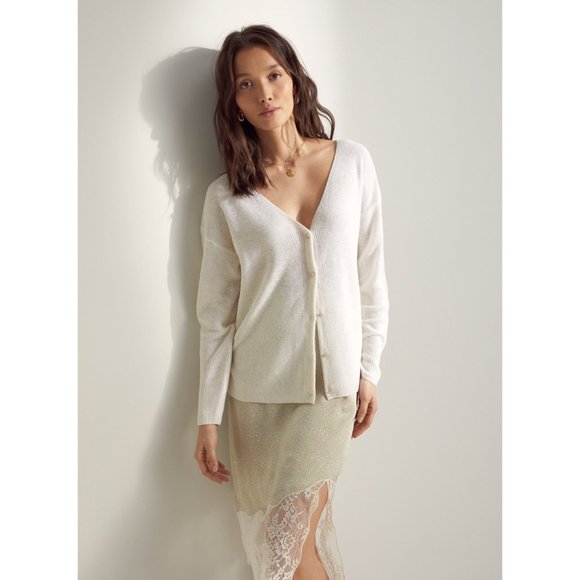 Aritzia Wilfred Front To Back Cardigan 